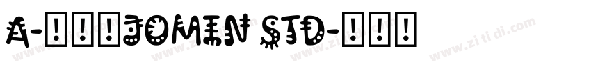 A-欧特福jomin std字体转换